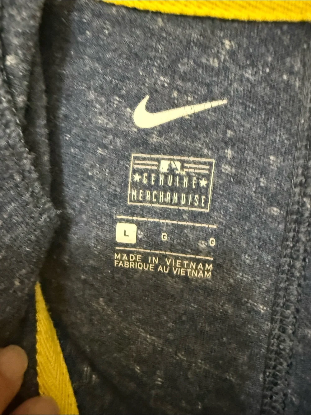Nike ' Tampa Bay Navy Zip-Up Hoodie